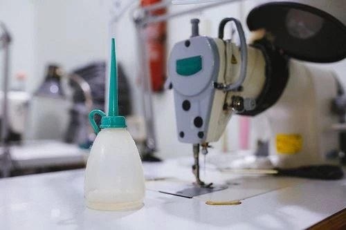 Oil leakage of sewing machine